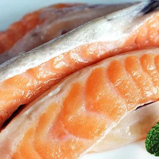 【海之醇】挪威A級鮭魚肚條-5包組(400g±10%/包)