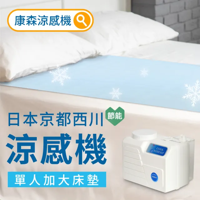 【COMESAN康森】涼感機 西川 單人加大床墊 90X180cm(涼感墊 涼蓆 涼墊)