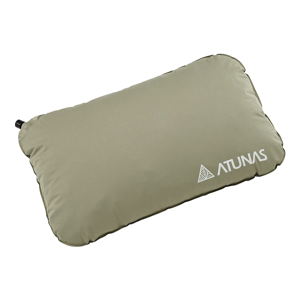 【ATUNAS 歐都納】自動充氣枕頭不規則(PI-103R顏色隨機戶外露營旅遊午睡枕靠背枕收納)