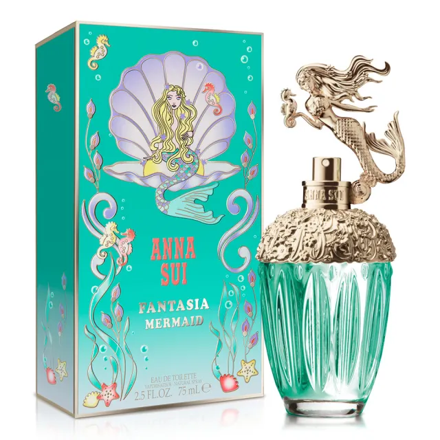 ANNA SUI 安娜蘇】童話美人魚女性淡香水75ml(專櫃公司貨) - momo購物網