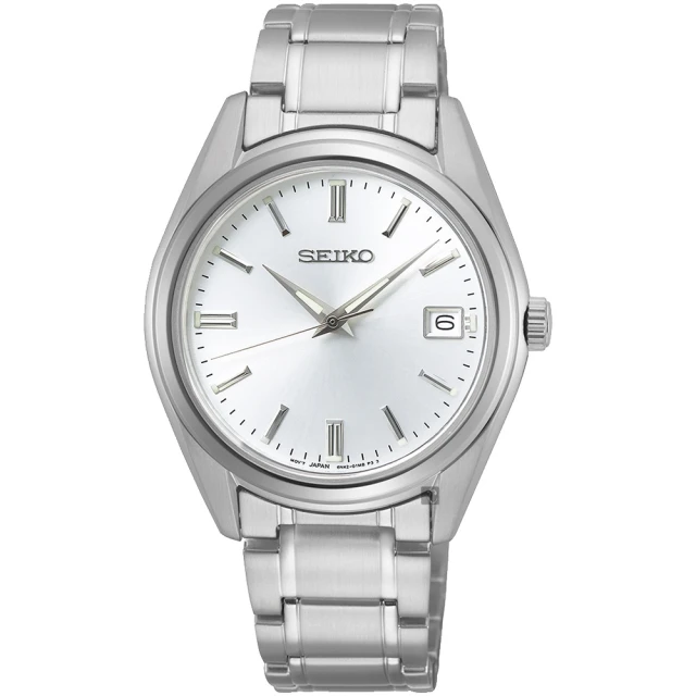 SEIKO 精工 CS 時尚石英女錶-銀/36mm(6N42-00L0S SUR315P1)