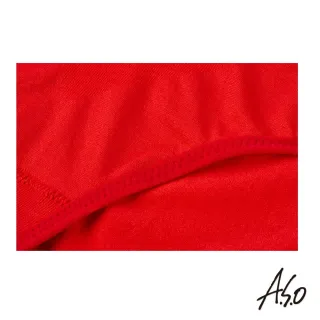 【A.S.O 阿瘦集團】負離子女性內褲無縫修飾款(紅色)