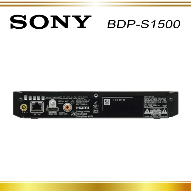 SONY 索尼】藍光播放器(BDP-S1500) - momo購物網
