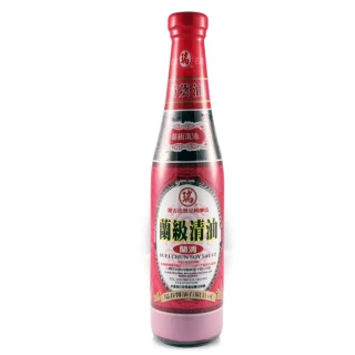 【西螺瑞春醬油】蘭級清油(420ml瓶)