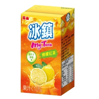 【泰山】冰鎮檸檬紅茶300ml(24入)