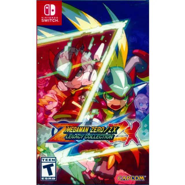 【Nintendo 任天堂】NS Switch 洛克人 ZERO / ZX 傳奇合輯 中英日文美版(Mega Man Zero/ZX Legacy)