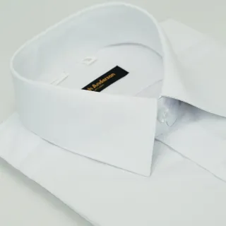 【金安德森】白色吸排窄版短袖襯衫-fast