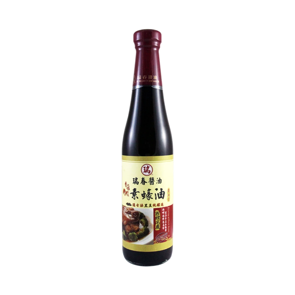 【西螺瑞春醬油】香菇素蠔油(420ml瓶)