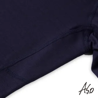 【A.S.O 阿瘦集團】負離子系列-男士排汗短袖上衣(深藍)