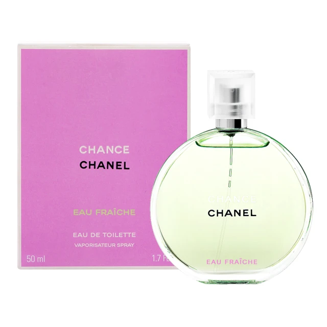 Chanel 香奈兒 Chance 綠色氣息淡香水50ml Momo購物網