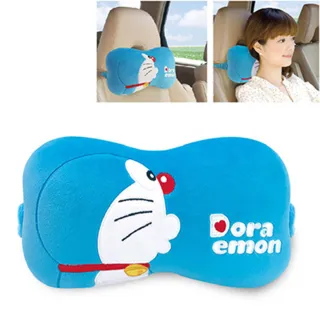 【Doraemon 哆啦A夢】KISS 座椅頸靠枕/午安枕(台灣製)