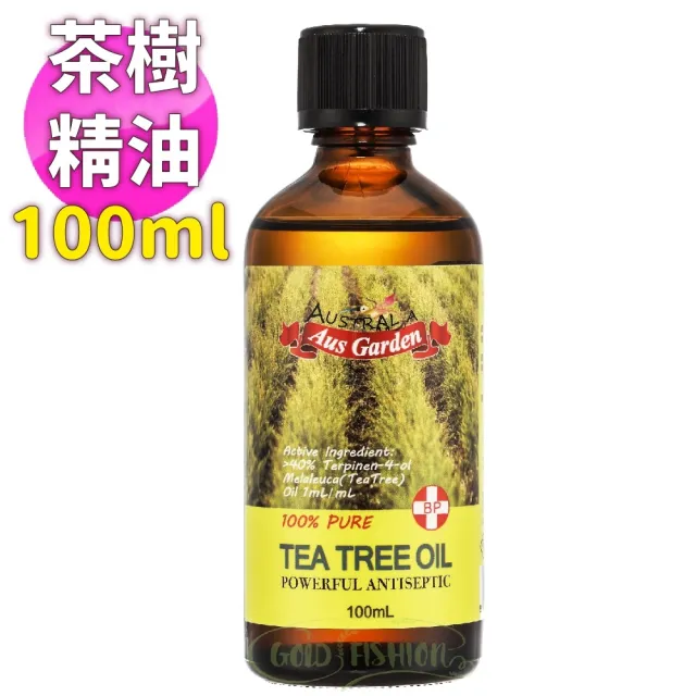 即期品【Ausgarden 澳維花園】 澳洲茶樹精油100ml(全面深層抗菌淨化 舒緩不適)