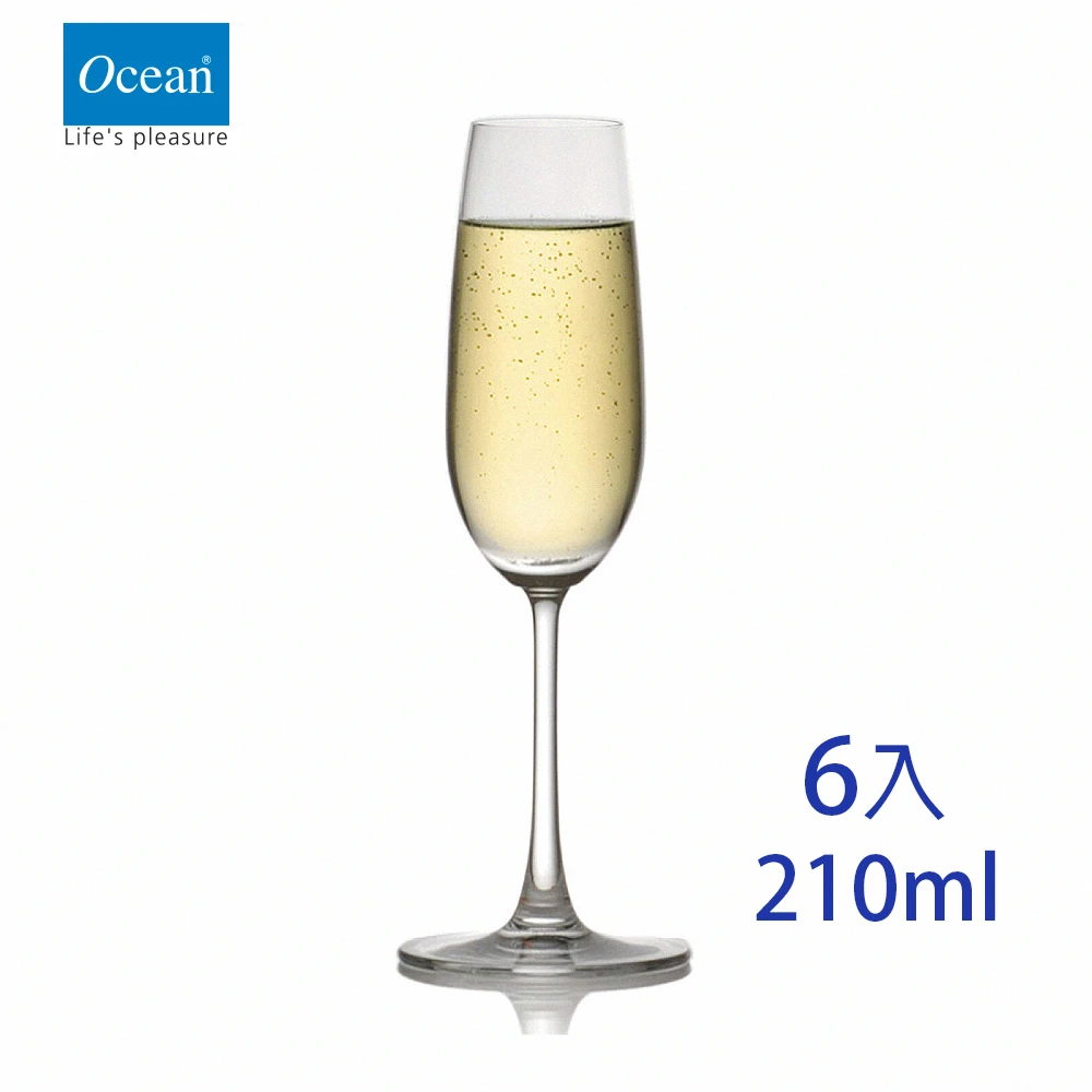 麥德遜香檳杯210ml /6入 BAF07(香檳杯)