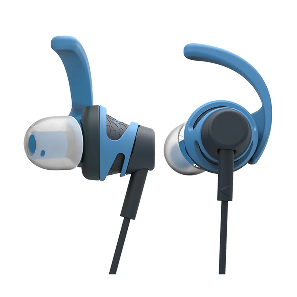 【SpearX】S2 高音質運動耳機-藍(運動防水耳機)