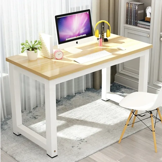 【HTGC】120*60大角鋼辦公桌 快速組裝 加粗腳柱 加厚板材(電腦桌/辦公桌/書桌/桌子/兒童桌/工作桌)