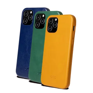 【Alto】iPhone  12 /12 Pro 通用6.1吋 皮革防摔手機殼Original 360(輕薄細緻 簡單經典)