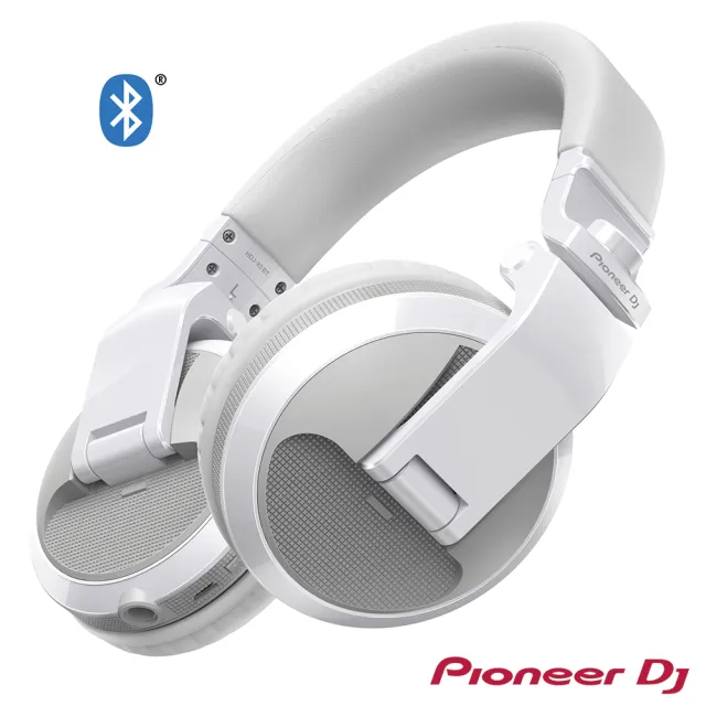 【Pioneer DJ】HDJ-X5BT 耳罩式藍牙監聽耳機(三色)