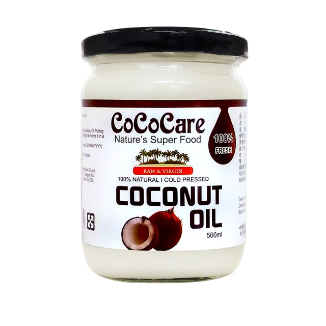 CoCoCare 100%冷壓初榨椰子油(500X4入組) 