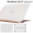 【aibo】Apple Macbook Air 半透明磨砂保護殼(2020專用)