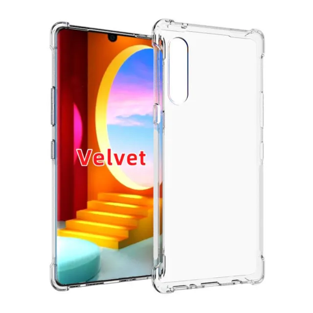 【IN7】LG Velvet 6.8吋 氣囊防摔透明TPU手機殼