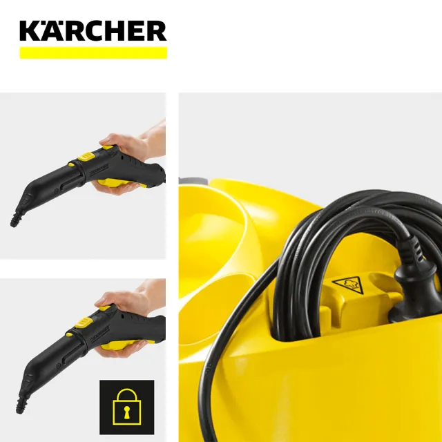 【KARCHER 凱馳】高壓蒸氣機 Karcher SC4 EasyFix *德國凱馳台灣公司貨*(蒸汽拖把)