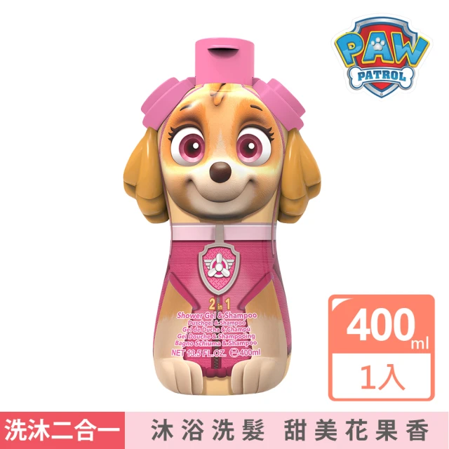 【paw patrol 汪汪隊立大功】救難員天天 2合1沐浴洗髮精(400ml)