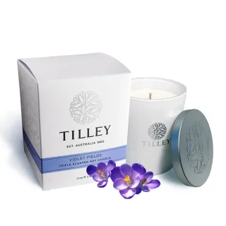 【Tilley 百年特莉】紫羅蘭香氛大豆蠟燭(240g)