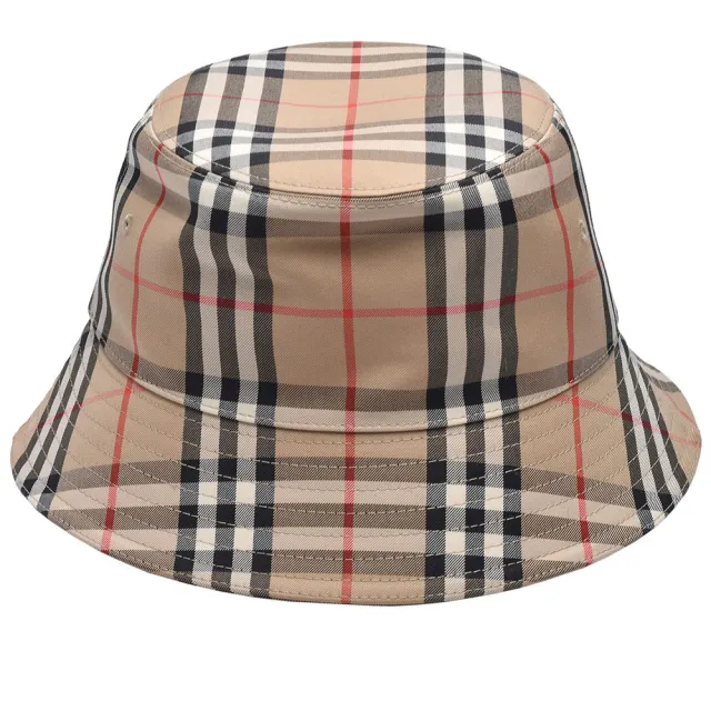 BURBERRY 巴寶莉】經典Vintage Check格紋漁夫帽(米色8026927) - momo購物網- 好評推薦-2023年3月