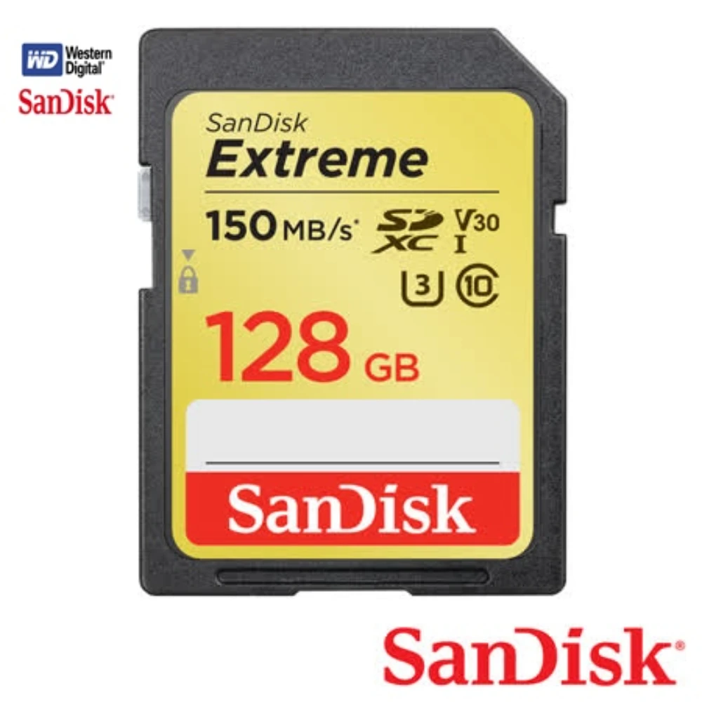 [全新版]128GB Extreme SDXC UHS1 高階相機專用 記憶卡(高速讀取150MB/s 原廠永久保固)