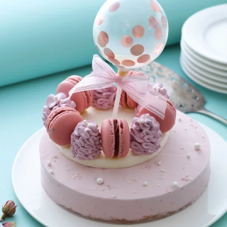 玫瑰荔枝冰淇淋蛋糕