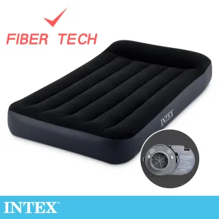 【INTEX】舒適雙人內建電動幫浦充氣床-寬137cm(64147)