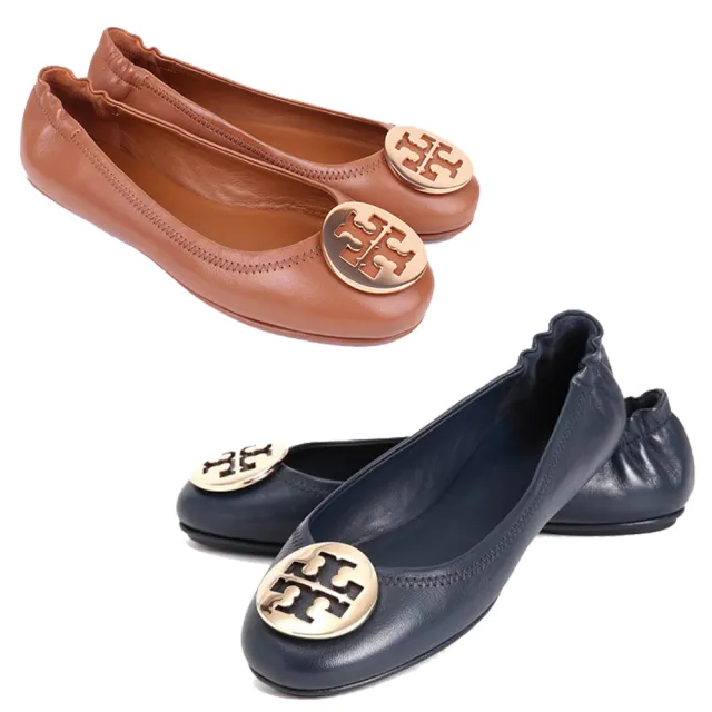 Tory Burch Tory Burch Minnie Travel 金盾柔軟nappa皮革娃娃鞋 2色 Momo購物網 好評推薦 22年12月