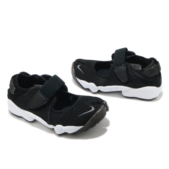 NIKE 耐吉】Nike Air Rift BR 黑白忍者鞋分趾鞋休閒鞋涼鞋女款(848386