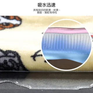 【百鈴】Aqua藝術家創作繽紛造型舒適巾-狗狗系列XS小方巾12條(加竹漿去油擦巾L號2條)