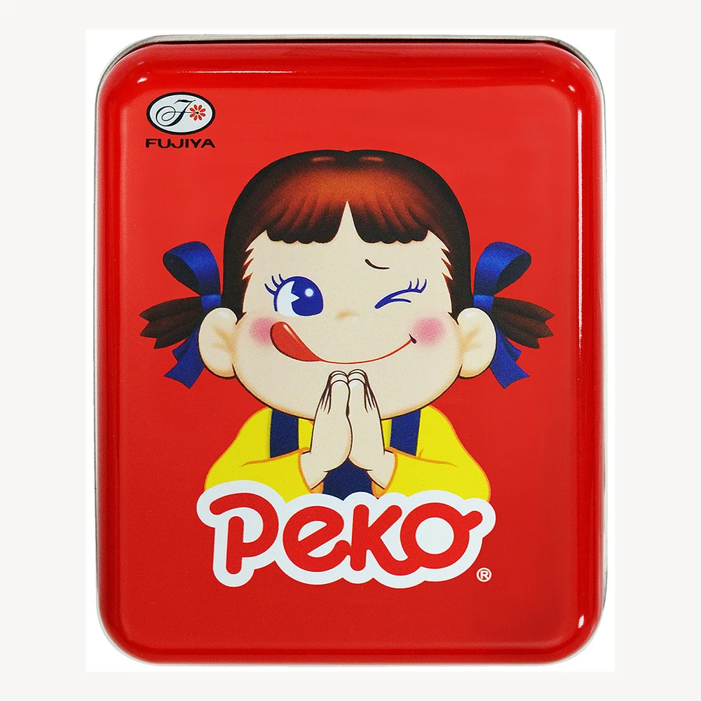 Peko表情牛奶糖罐-拜託 40g