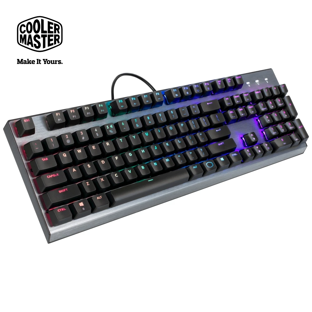 Cooler Master CK350 機械式 RGB 電競鍵盤 青軸(CK350)