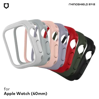 【RHINOSHIELD 犀牛盾】活動品 Apple Watch Series SE2/6/SE/5/4共用 40mm Crashguard NX防摔手錶保護殼