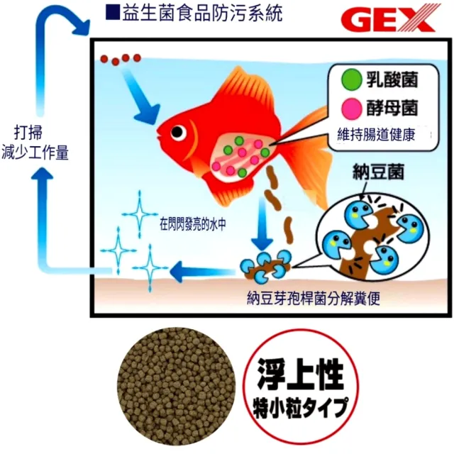 Gex 日本gex五味金魚元氣健康顆粒飼料特小粒獅頭 藍壽 珠麟 土佐金ia 02 善玉菌配方2g 2 Momo購物網 雙12優惠推薦 22年12月