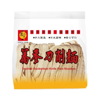 【度小月】蕎麥刀削麵(8片300g)