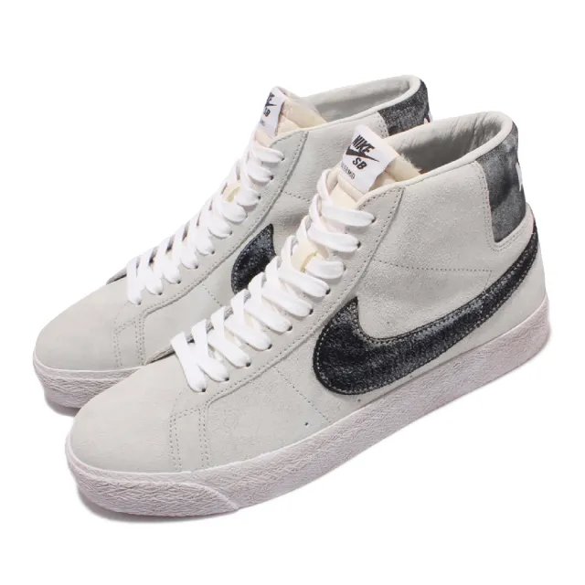 NIKE 耐吉】休閒鞋SB Zoom Blazer Mid 男鞋經典款仿舊麂皮氣墊避震滑板