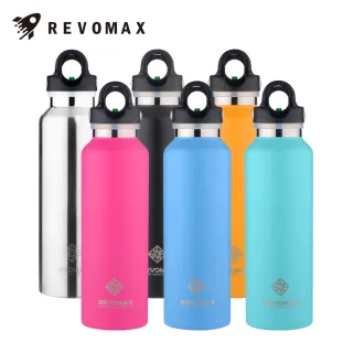 【REVOMAX 銳弗】316不鏽鋼保冰保溫秒開瓶592ML