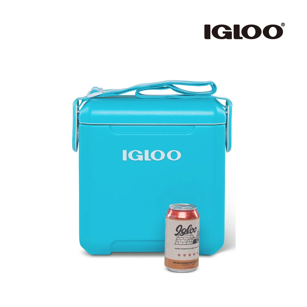 【IGLOO】TAG-ALONG TOO 系列二日鮮 11QT 冰桶 32653 天藍色(露營、戶外、保冰、冰桶、野餐、外送)