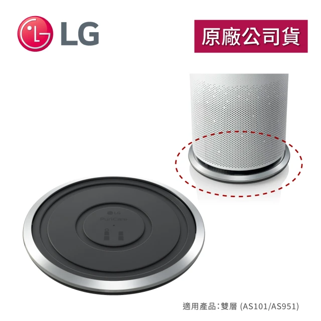 【LG 樂金】PuriCare 清淨機移動滾輪-PWH8DBA(雙層使用)