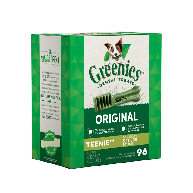 週期購【Greenies 健綠】原味潔牙骨系列任選(27oz)
