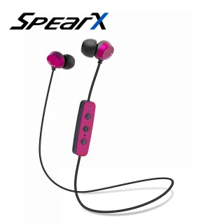 【SpearX】D2-BT 高音質藍牙入耳式耳機 - 桃紅(高音質藍牙入耳式耳機)