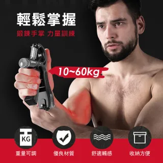【Jo Go Wu】計數型可調節握力器-最高60kg(R字握力器 手握力 手指握力 手力訓練 腕力器  握力訓練)