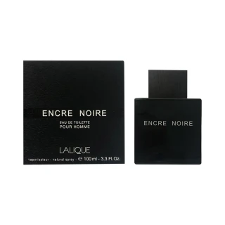 【LALIQUE 萊儷】ENCRE NOIRE 黑澤男性淡香水 100ml(國際航空版)