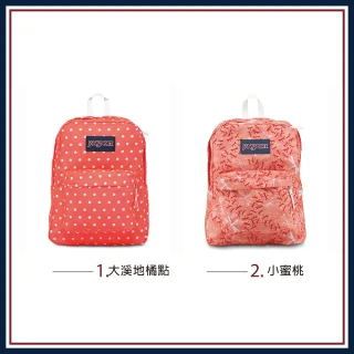 【JANSPORT】SUPERBREAK花色款 優惠商品(43501 經典校園背包多色)