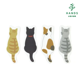 【HANDS台隆手創館】日本製貓咪防潮珪藻土乾燥劑4入