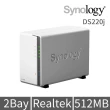 【搭希捷 4TB x2】Synology 群暉科技 DS220j 網路儲存伺服器